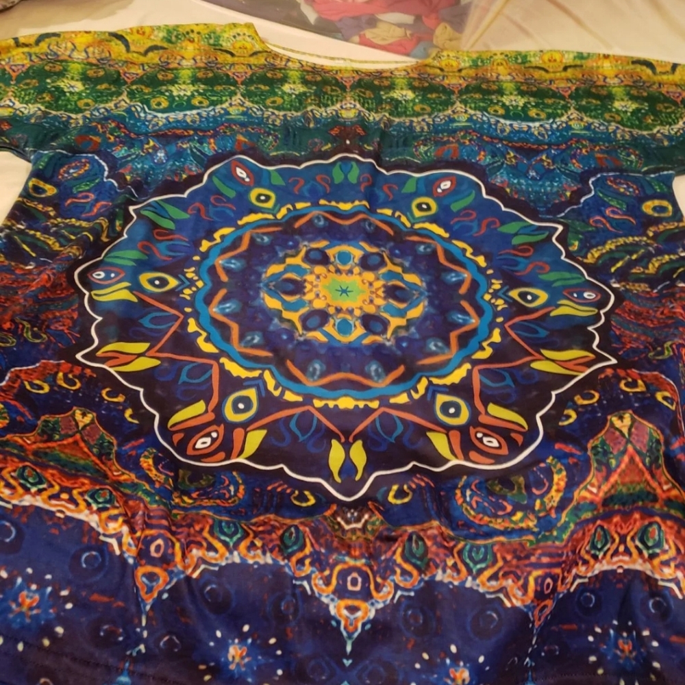 Multi-color Tunic Top XX Large